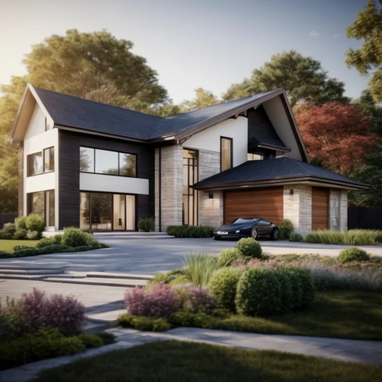 Großzügige Terrasse mit Panoramablick